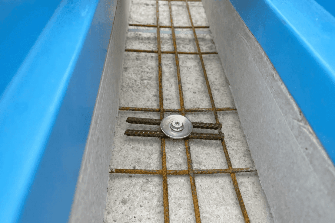 Ortbetonboden mit Gefälle für stabile und nahezu selbstreinigende Rinnen